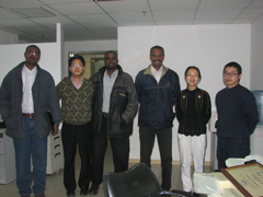 Three trainees from Sudan started a 10-days Gas Engine Power Plant Training on December 3,2007 in Jinan, China. During the training, they all got lots of precious knowledge and experices. At the end, they successfuly got certifications of Gas Engine Power Plant.